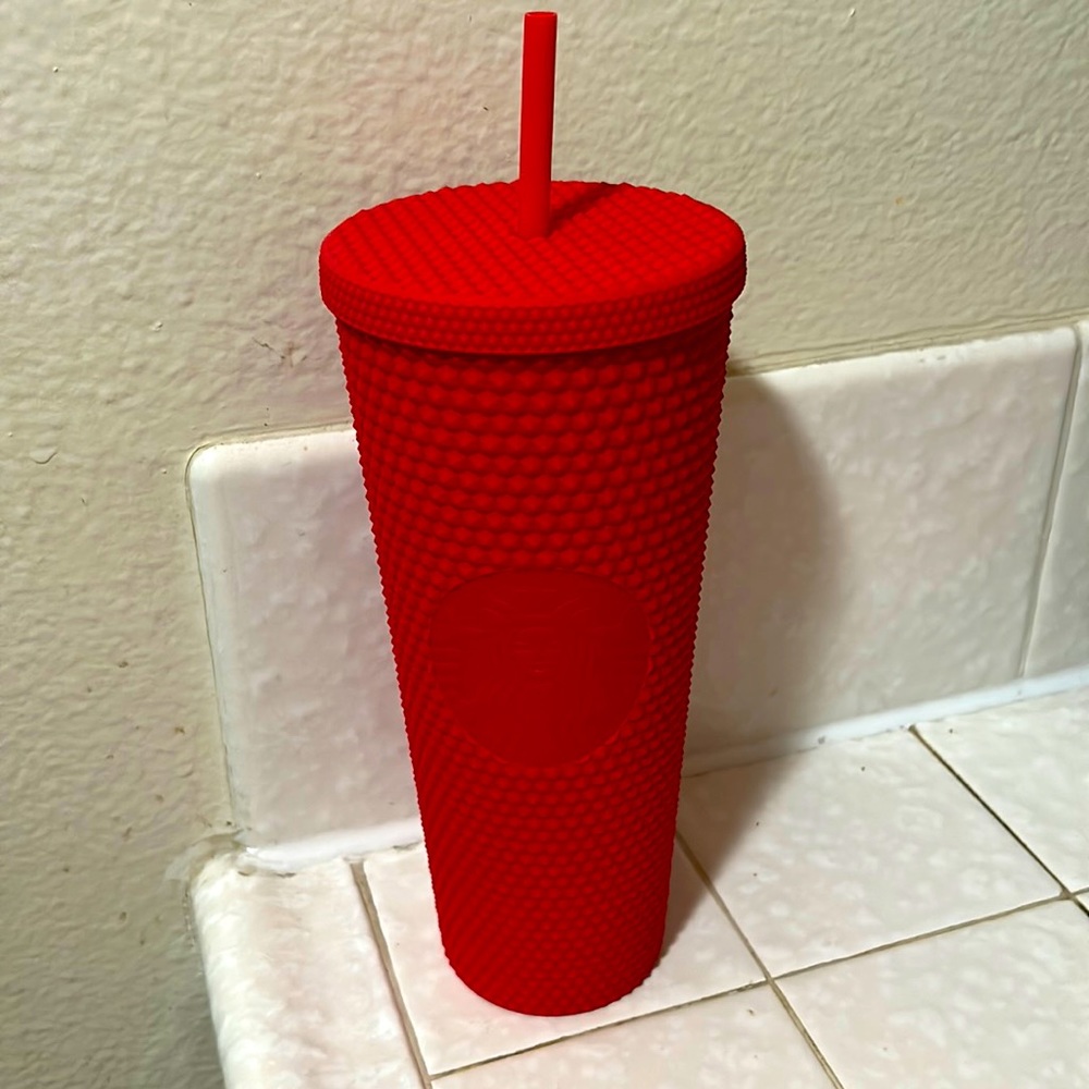 Hot pink Starbucks Tumbler
